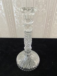 Single Crystal Glass Candlestick Holder