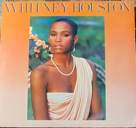 WHITNEY HOUSTON -  'SELF TITLED' LP RECORD - AL 8-8212- 1st Press-VERY GOOD CONDITION