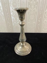 Vintage Silver Plated Candlestick Holder