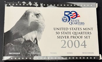 2004 United States Silver Quarter Proof Set