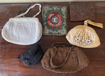 Vintage And Contemporary Bead Bags