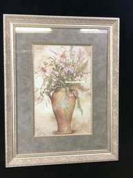 Lilly Floral Vase Print