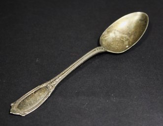 Antique Sterling Silver Tea Spoon Monogrammed