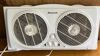 Duracraft Electric Dual Window Fan