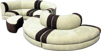 A Stunning Vintage 'S' Four Piece Sectional By Weiman - Versatile And Fabulous!