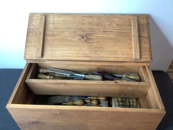 Wood Carving Tool Box Lot 48