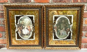 Pair Of Gilt-Decorated Picture Frames