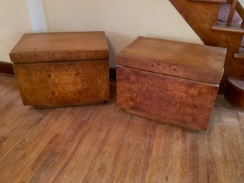 Mid Century Modern Lane Side Tables/ Storage Drawers