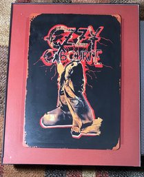 OZZY OSBOURNE - Framed - Hard To Find - Cool Rock Band  Retro Plaque  Metal Sign Decoration