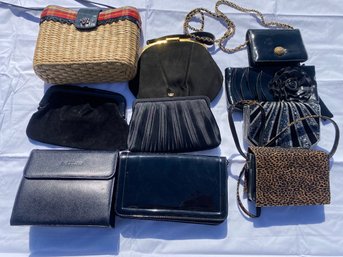 Vintage Handbags And Clutches Including Brighton (10)