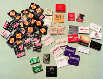 Vintage Matchbooks-Atlantic City Trump, Tropicana, Showboat, Mirage-restaurants, Stores And More