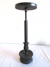 Wood And Metal Plant Pedestal Stands