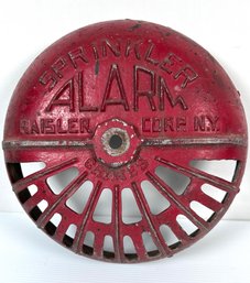 Antique Raisler Corp. New York- Grimes Fire Station Sprinkler Alarm Bell Cap