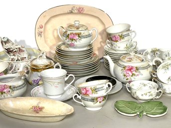 A Large Assortment Of Vintage China