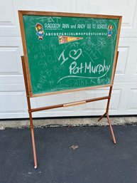 Raggedy Ann And Andy Go To School Chalk And White Board