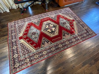 Red Based Area Rug