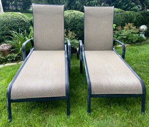 Pair Of Chaise Lounges
