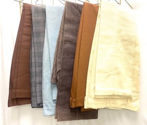 Grouping Of 6 Pairs Of Vintage Mens Pants