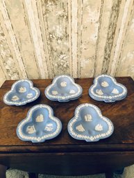 5 Card Shaped Wedgewood Dishes