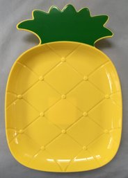 Vintage Plastic Retro Pineapple Serving Tray Platter