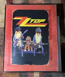 ZZ TOP   - Framed - Hard To Find - Cool Rock Band  Retro Plaque  Metal Sign Decoration