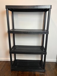 Black Plastic Shelf #1