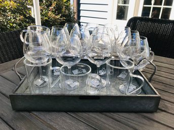 Like New Outdoor All Purpose Balloon Glasses , Mugs And Magnolia Home Tray