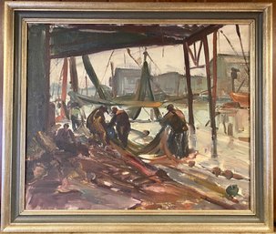 Oil On Canvas, Sailmakers