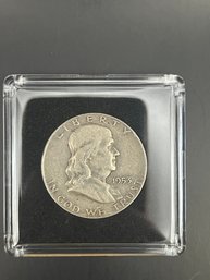 Beautiful 1953-D Benjamin Franklin Silver Half Dollar