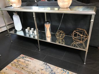 Incredible $3,799 LILLIAN AUGUST For HICKORY WHITE - Mirrored Venetian Console Table - Amazing Quality