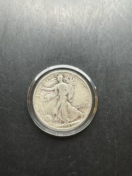 1943 Walking Liberty Silver Half Dollar