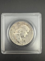 Beautiful 1963-D Benjamin Franklin Silver Half Dollar