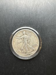 1943-D Walking Liberty Silver Half Dollar