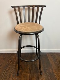 Metal Cushioned Bar Stool