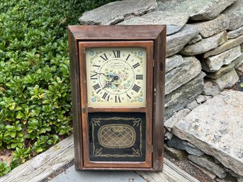 Vintage New England Clock Company Wall Clock