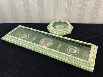 Vintage Greek Art And Frame Set