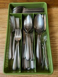 Vintage Set Of Silco Stainless Cutlery