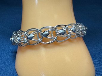 Sterling Silver Modernist Bracelet