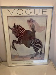 Vintage Vogue Framed Print
