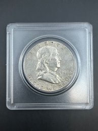 Beautiful 1962-D Benjamin Franklin Silver Half Dollar