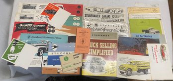 1950's Studebaker Literature And More