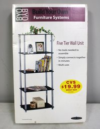 B Y O General World.  5 Tier Wall Unit    Sealed In Box