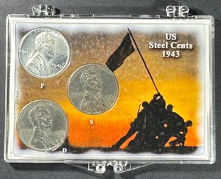 U.S. Steel Cents 1943, 1943-D, 1943-S