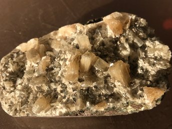 Apophylite And Stilbite Crystal, 6 Oz