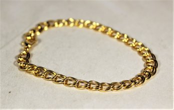 Vintage Gold Filled Link Bracelet 8' Long