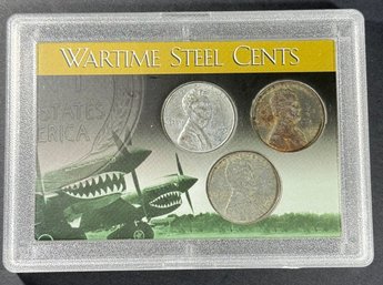 Wartime Steel Cents 1943, 1943-D, 1943-S