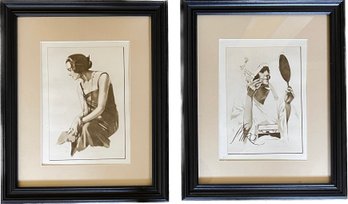 Framed Portrait Prints- Set Of 2