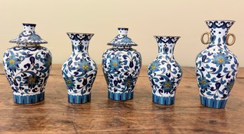 Delicate Painted Vase Collection