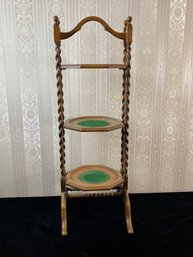 Vintage 3 Tier Side Shelf