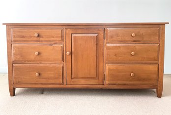 A Solid Maple Dresser By Ethan Allen